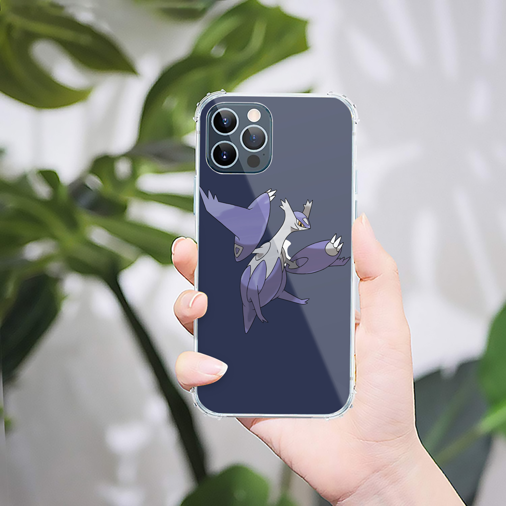 （画像用） ポケットモンスター Pokémon 【iPhone 12シリーズ対応】透明スマホケース（クリアソフトケース）
